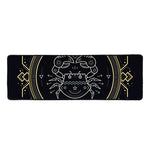 Vintage Cancer Zodiac Sign Print Long Kitchen Mat