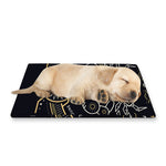 Vintage Cancer Zodiac Sign Print Pet Cooling Mat Cover