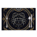 Vintage Cancer Zodiac Sign Print Placemat