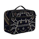 Vintage Cancer Zodiac Sign Print Portable Lunch Bag