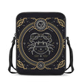 Vintage Cancer Zodiac Sign Print Rectangular Crossbody Bag