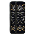 Vintage Cancer Zodiac Sign Print Refrigerator Handle Covers