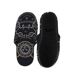 Vintage Cancer Zodiac Sign Print Slippers