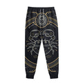 Vintage Cancer Zodiac Sign Print Sweatpants