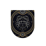 Vintage Cancer Zodiac Sign Print Toilet Lid Cover