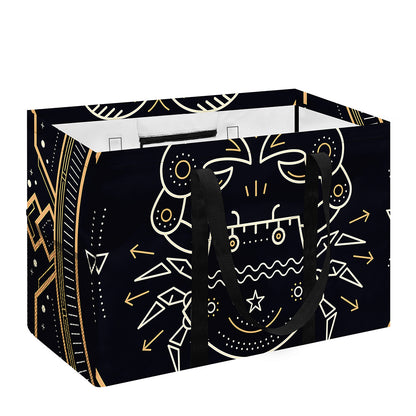 Vintage Cancer Zodiac Sign Print Utility Tote Bag