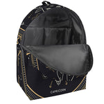 Vintage Capricorn Zodiac Sign Print Backpack