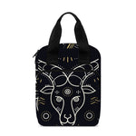 Vintage Capricorn Zodiac Sign Print Bible Tote Bag