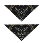 Vintage Capricorn Zodiac Sign Print Dog Bandana