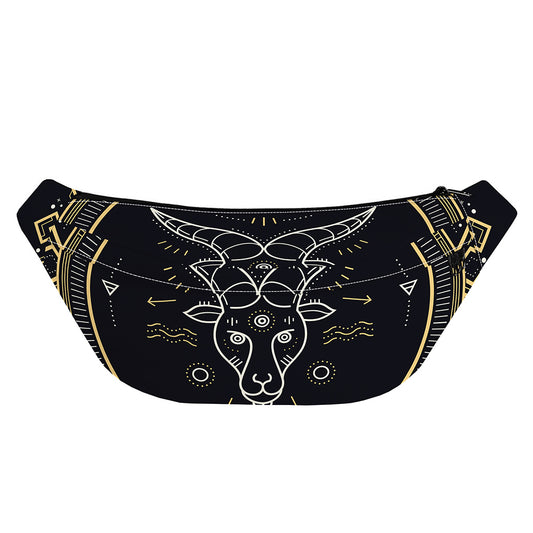 Vintage Capricorn Zodiac Sign Print Fanny Pack