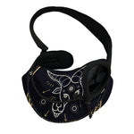 Vintage Capricorn Zodiac Sign Print Pet Sling Carrier