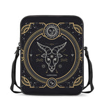Vintage Capricorn Zodiac Sign Print Rectangular Crossbody Bag