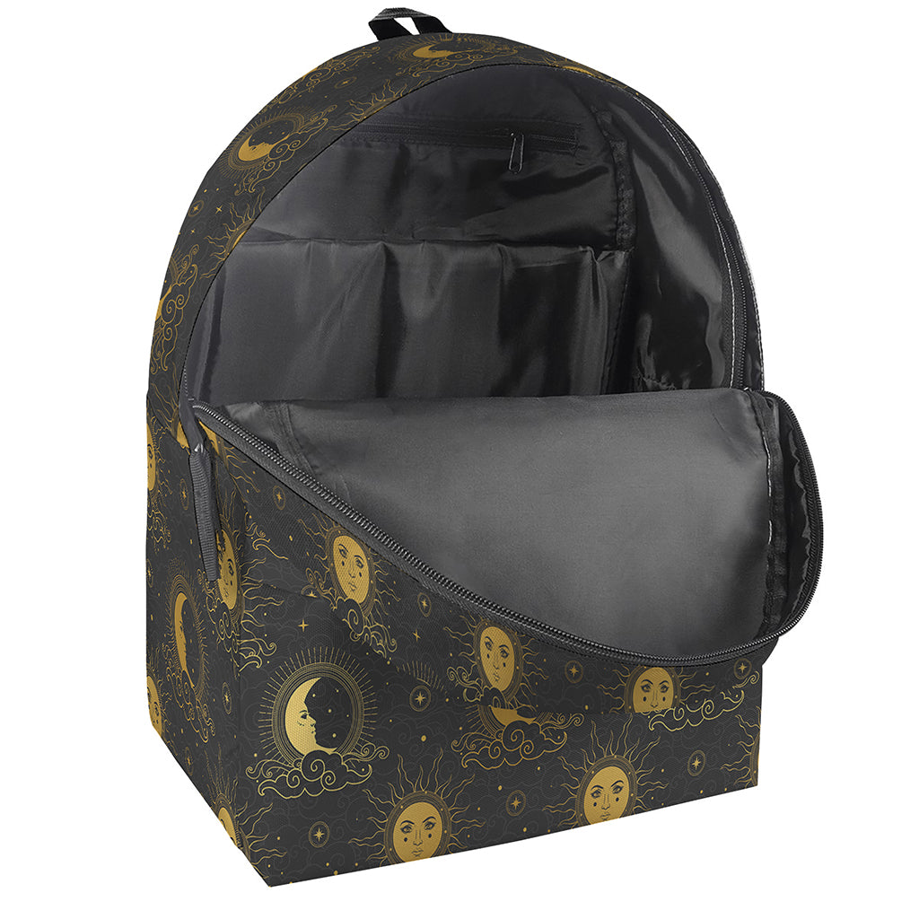 Vintage Celestial Pattern Print Backpack