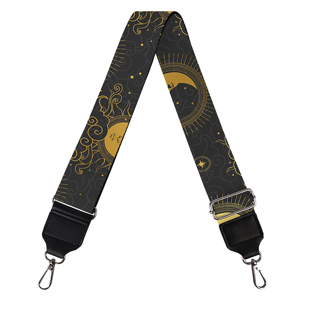 Vintage Celestial Pattern Print Bag Strap