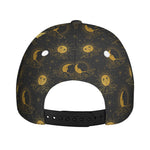 Vintage Celestial Pattern Print Baseball Cap