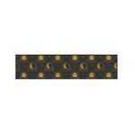 Vintage Celestial Pattern Print Bed Runner