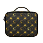 Vintage Celestial Pattern Print Briefcase Bible Bag