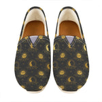 Vintage Celestial Pattern Print Casual Shoes