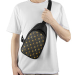 Vintage Celestial Pattern Print Chest Bag