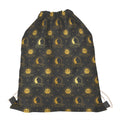 Vintage Celestial Pattern Print Drawstring Bag