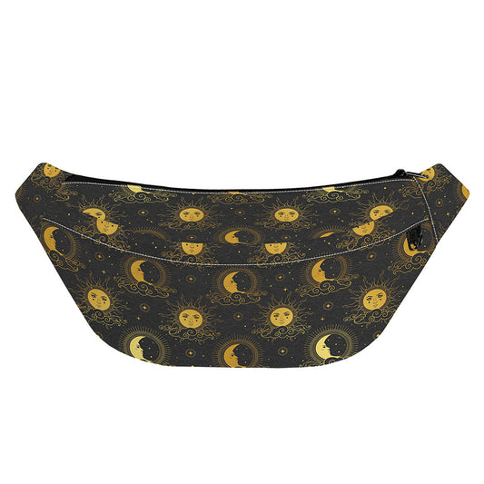 Vintage Celestial Pattern Print Fanny Pack