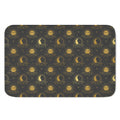Vintage Celestial Pattern Print Indoor Door Mat