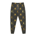 Vintage Celestial Pattern Print Jogger Pants