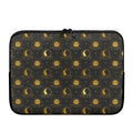 Vintage Celestial Pattern Print Laptop Sleeve