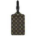 Vintage Celestial Pattern Print Luggage Tag