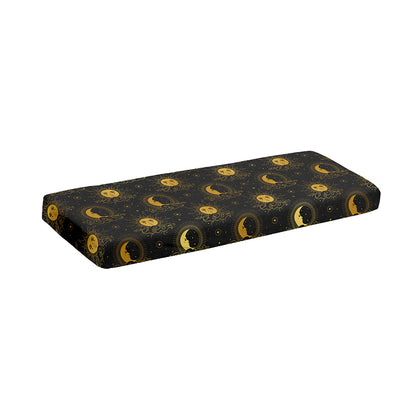 Vintage Celestial Pattern Print Piano Keyboard Cover