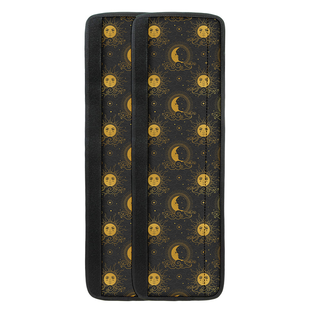 Vintage Celestial Pattern Print Refrigerator Handle Covers