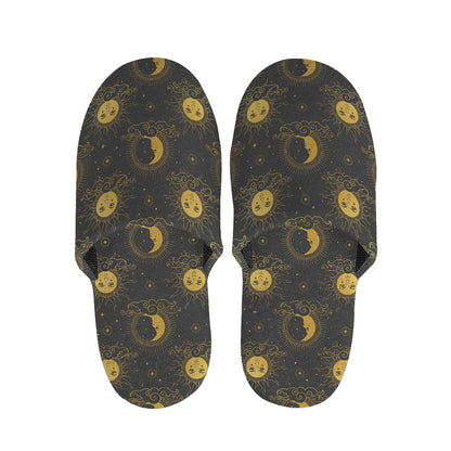 Vintage Celestial Pattern Print Slippers