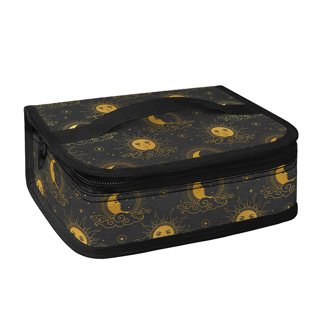 Vintage Celestial Pattern Print Small Lunch Bag