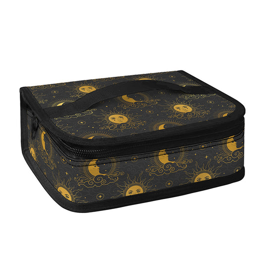 Vintage Celestial Pattern Print Small Lunch Bag