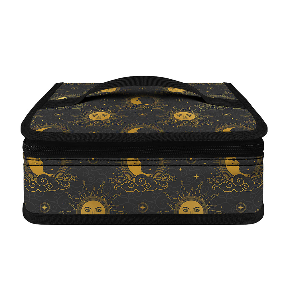 Vintage Celestial Pattern Print Small Lunch Bag