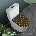 Vintage Celestial Pattern Print Toilet Lid Cover