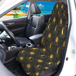 Vintage Celestial Pattern Print Waterproof Car Seat Cover