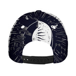 Vintage Celestial Sun Print Baseball Cap
