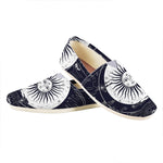 Vintage Celestial Sun Print Casual Shoes
