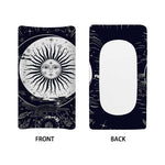 Vintage Celestial Sun Print Changing Pad Cover