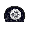 Vintage Celestial Sun Print Coin Purse