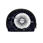 Vintage Celestial Sun Print Coin Purse