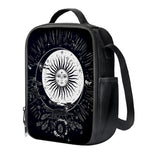 Vintage Celestial Sun Print Crossbody Lunch Bag