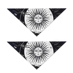 Vintage Celestial Sun Print Dog Bandana