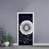 Vintage Celestial Sun Print Door Sticker