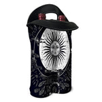Vintage Celestial Sun Print Double Neoprene Wine Tote