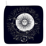 Vintage Celestial Sun Print Hand Towel