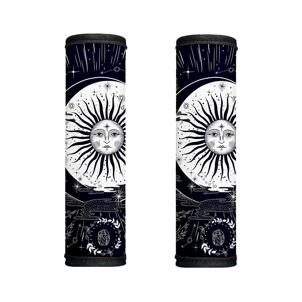 Vintage Celestial Sun Print Handle Covers