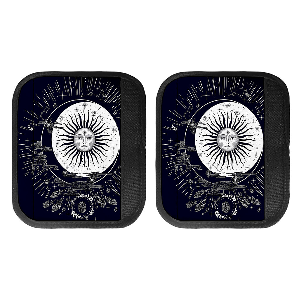 Vintage Celestial Sun Print Handle Covers