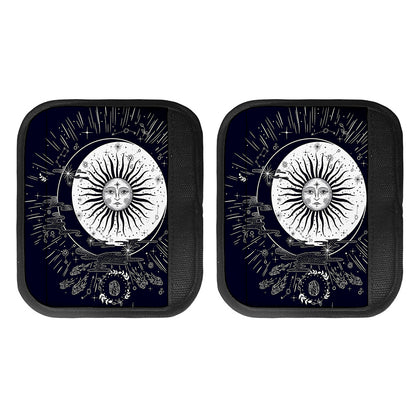 Vintage Celestial Sun Print Handle Covers